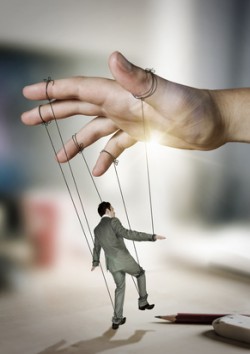 Businessman On Strings