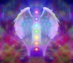 Reiki Angel Wings and Seven Chakras